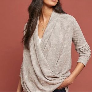 Woodruff Top Sand Sweater